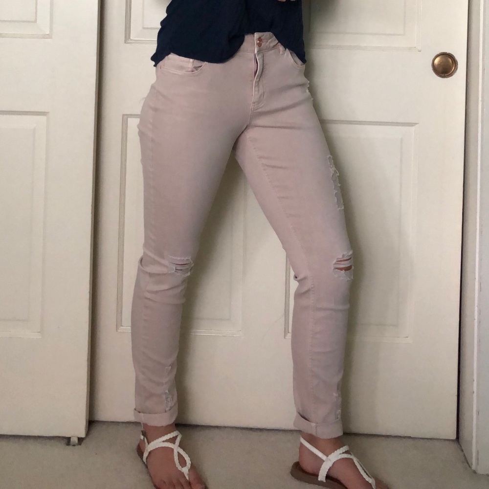 REFUGE Light Pink Jeans
